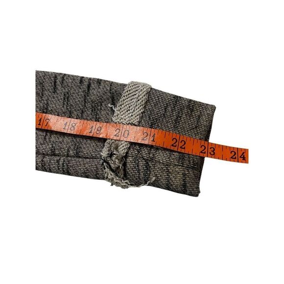 Mudd Black Denim Colorblock Hooded Jean Jacket Distressed Sweater Sleeve Grunge - Picture 15 of 15